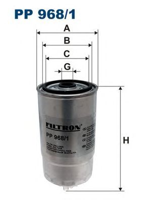 FILTRON pp9681 -  Топливный фильтр