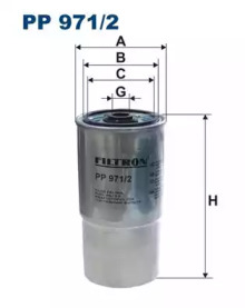 FILTRON pp9712 -  Топливный фильтр