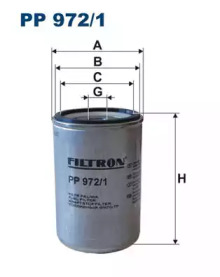 FILTRON pp9721 -  Топливный фильтр
