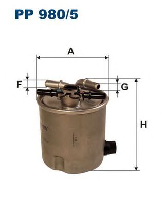 FILTRON pp9805 -  Топливный фильтр