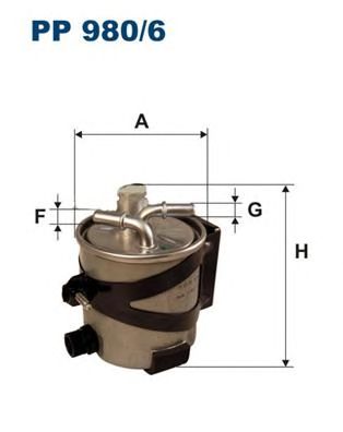 FILTRON pp9806 -  Топливный фильтр