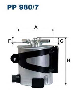 FILTRON pp9807 -  Топливный фильтр