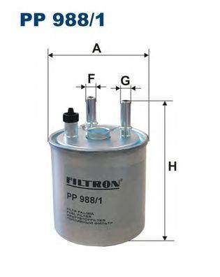 FILTRON pp9881 -  Топливный фильтр