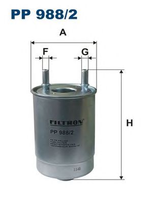 FILTRON pp9882 -  Топливный фильтр
