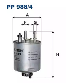 FILTRON pp9884 -  Фильтр топливный