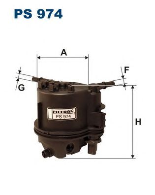 FILTRON ps974 -  Топливный фильтр