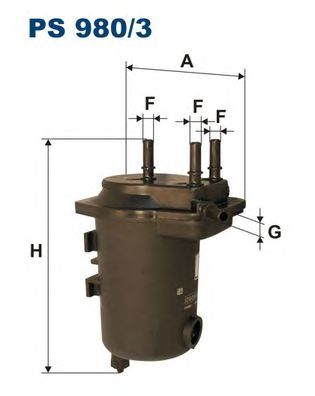 FILTRON ps9803 -  Топливный фильтр