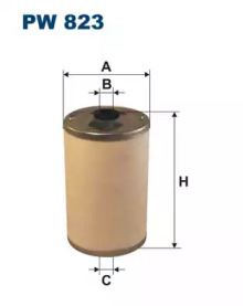 FILTRON pw823 -  Топливный фильтр