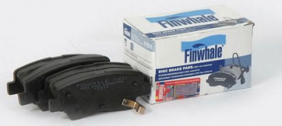 FINWHALE v1031 -  Тормозные колодки дисковые задние комплект