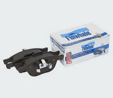 FINWHALE v386 -  Колодки тормозные дисковые передние комплект