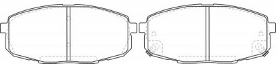 FIT fp0001 -  Колодки тормозные дисковые передние, комплект