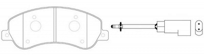 FIT fp1383e -  Колодки тормозные дисковые передние, комплект