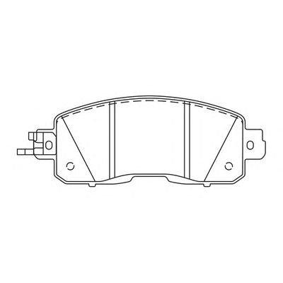 FIT fp1650 -  Колодки тормозные дисковые передние, комплект