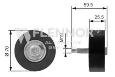 FLENNOR fu99380 -  Паразитный / ведущий ролик, поликлиновой ремень