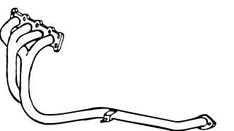 FONOS 17315 -  Труба выхлопного газа