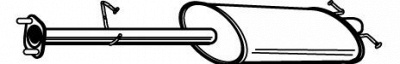 FONOS 619627 -  Средний глушитель выхлопных газов