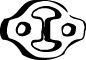 FONOS 80221 -  Резиновые полоски, система выпуска