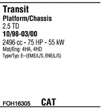 FONOS foh16305 -