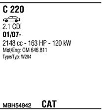 FONOS mbh54942 - Система выпуска ОГ