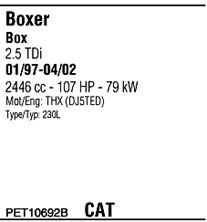 FONOS pet10692b -