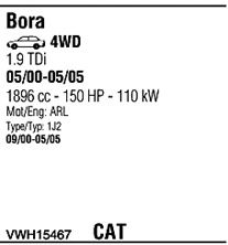 FONOS vwh15467 -