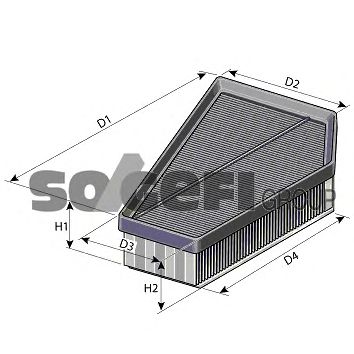 FRAM ca11066 -  Воздушный фильтр