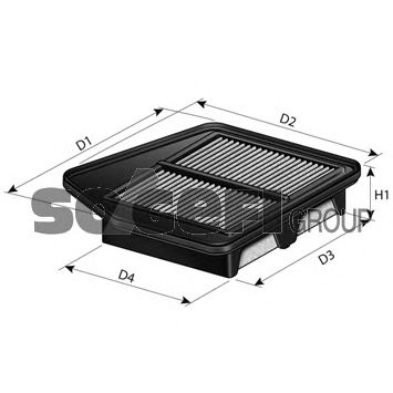 FRAM ca11887 -  ФИЛЬТР ВОЗДУШНЫЙ HO CR-V IV 1.6 I-DTEC