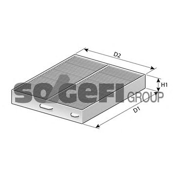 FRAM cf10825 -  Фильтр воздуха в салоне