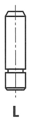 FRECCIA gs2800 -  Направляющая втулка клапана