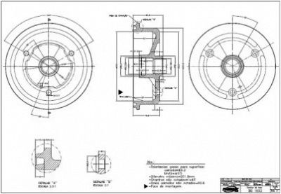 FREMAX bd1652 -  Тормозной барабан