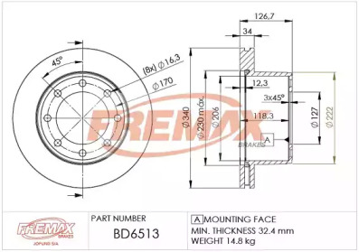 FREMAX bd6513 -