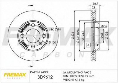FREMAX bd9612 -  