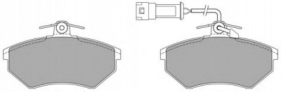 FREMAX fbp044601 -  Комплект тормозных колодок, дисковый тормоз