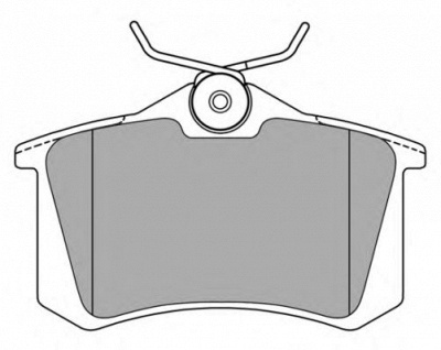FREMAX fbp057501 -  Комплект тормозных колодок, дисковый тормоз