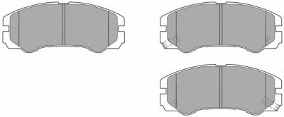 FREMAX fbp0978 -  Комплект тормозных колодок, дисковый тормоз