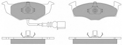 FREMAX fbp098501 -  Комплект тормозных колодок, дисковый тормоз