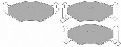 FREMAX fbp0987 -  Комплект тормозных колодок, дисковый тормоз