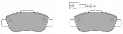 FREMAX fbp135501 -  Комплект тормозных колодок, дисковый тормоз