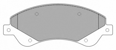 FREMAX fbp1449 -  Комплект тормозных колодок, дисковый тормоз
