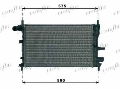 FRIGAIR 01053062 -  Радиатор, охлаждение двигателя