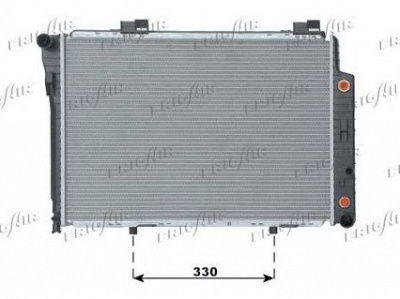 FRIGAIR 01063054 -  Радиатор, охлаждение двигателя