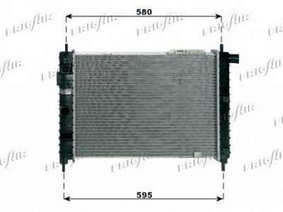 FRIGAIR 01072029 -  Радиатор, охлаждение двигателя