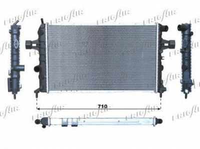 FRIGAIR 01073063 -  Радиатор, охлаждение двигателя