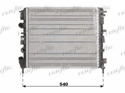 FRIGAIR 01093073 -  Радиатор, охлаждение двигателя