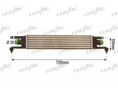 FRIGAIR 07043123 -  Интеркулер
