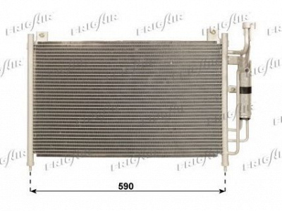 FRIGAIR 08253021 -  Конденсатор, кондиционер