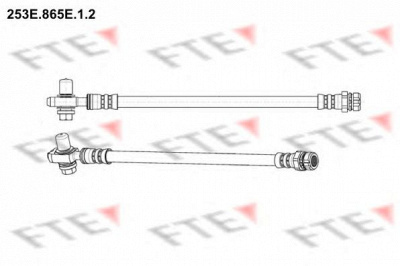 FTE 253e865e12 -  Тормозной шланг