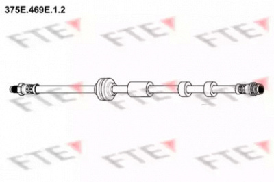 FTE 375e469e12 - Тормозной шланг