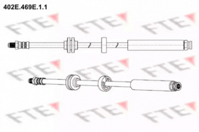 FTE 402e469e11 -  Тормозной шланг