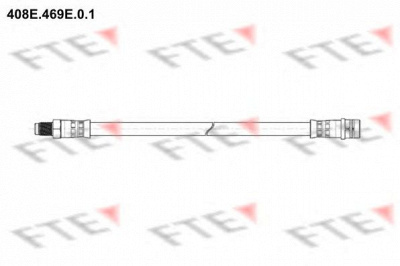 FTE 408e469e01 -  Тормозной шланг